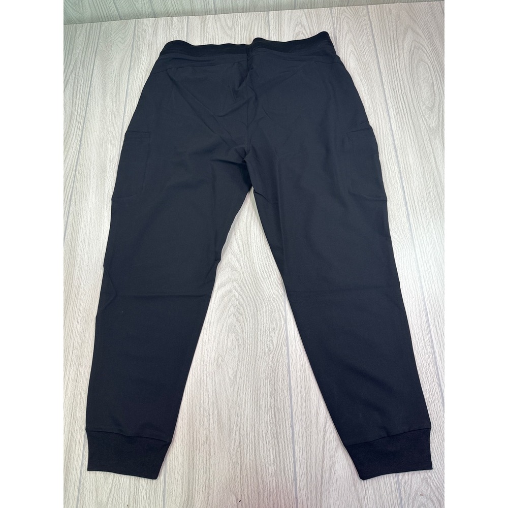 Mandala W_11 Pocket Jogger Regular Black Scrubs Equa-Tek XL NEW - Picture 4 of 9